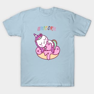 Unicorn Donut Lover T-Shirt